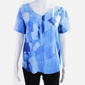 5/$15 SALE!  Claire Desjardins Anthropologie Watercolor Brushstroke Tee T-shirt